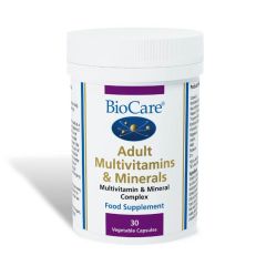 Adult Multivitamins & Minerals 30 Capsules