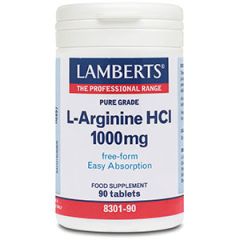 L-Arginine HCL 1000mg 90C
