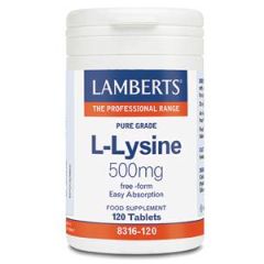 L-Lysine 500mg 120T