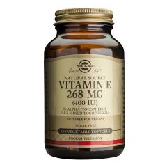 Natural Vitamin E 400 IU Vegetarian Softgels