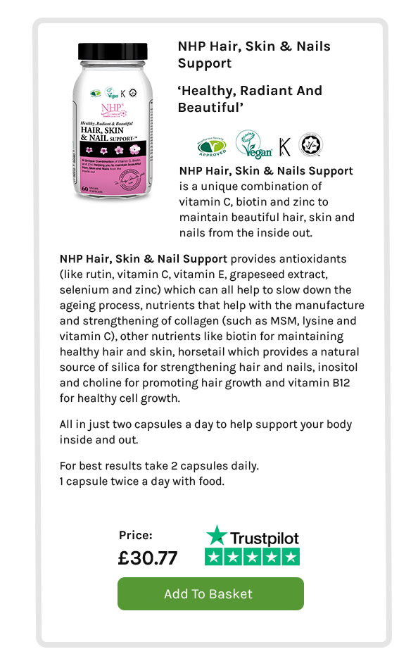 NHP Hair, Skin & Nails Support