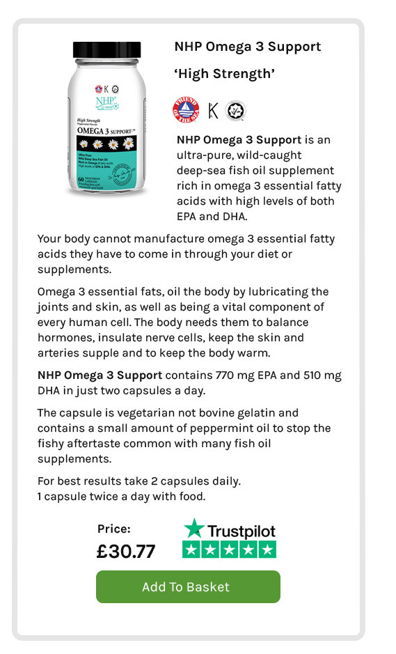 NHP Omega 3 Support