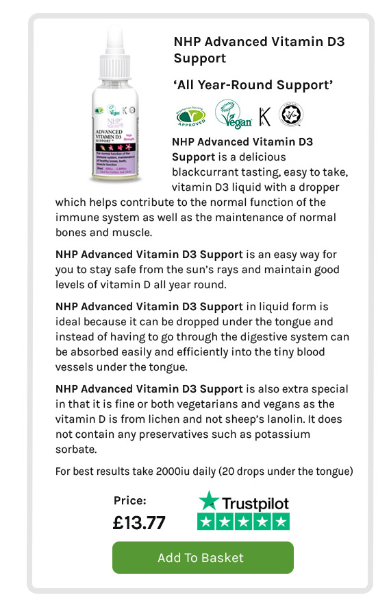 NHP Advanced Vitamin D3 Support
