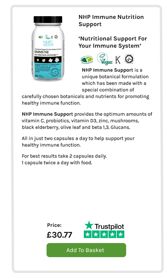 NHP Immune Nutrition Support