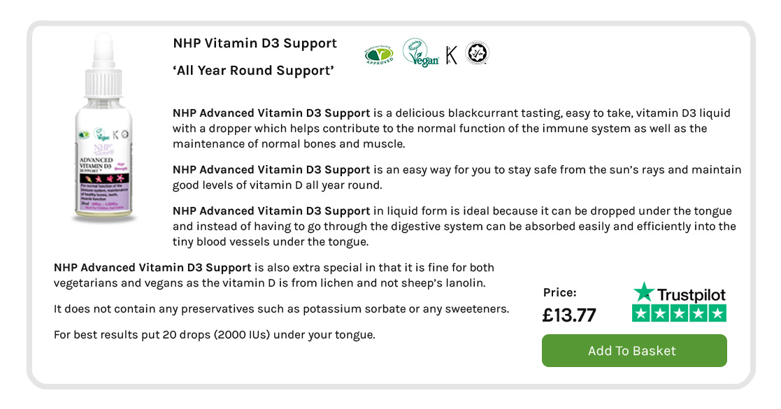 NHP Vitamin D3 Support