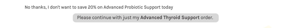 Just Advanced Thyroid Support