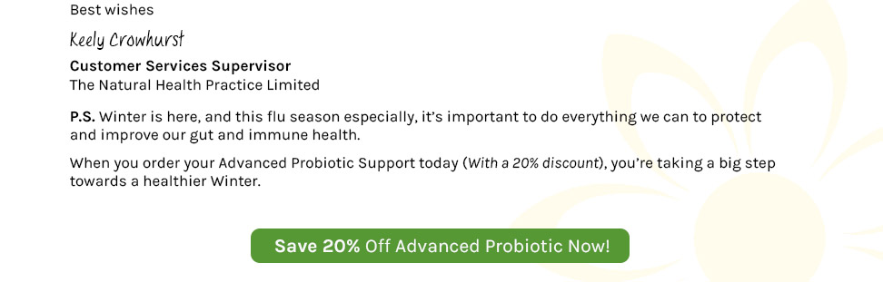 Advanced Thyroid Support and Advanced Probiotic Support