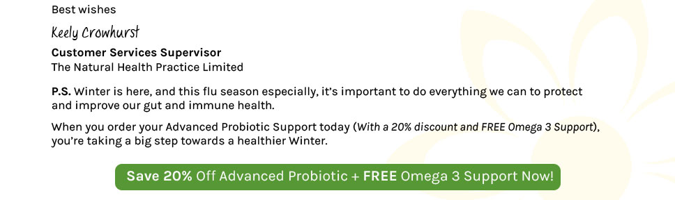 Advanced Probiotic and Omaga 3 Support