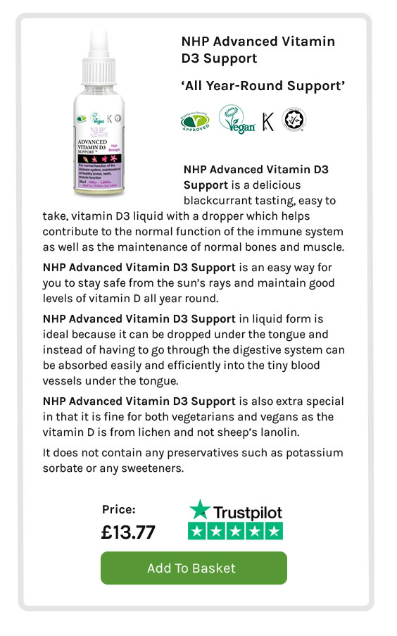 NHP Advanced Vitamin D3 Support